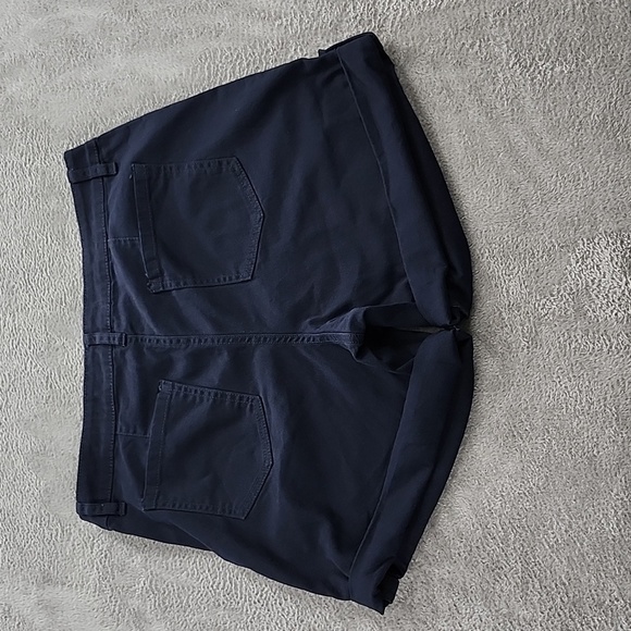 Jones New York Womens Shorts Size 12 Blue Utility - Picture 9 of 11